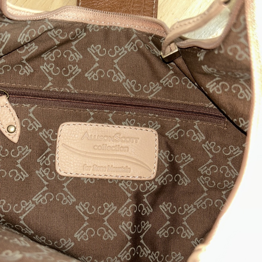 Vintage Leather Bag From the Allison Scott Collection for Stone Mountain NWT - Picture 10 of 15